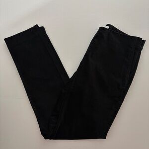J. Jill Black Velour Pants 4 NWT